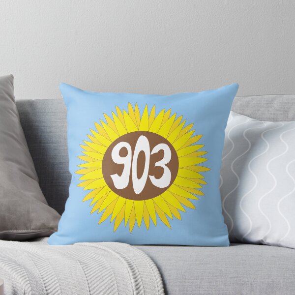Item preview, Hand Drawn Texas Sunflower 903 Area Code designed and sold by itsrturn.