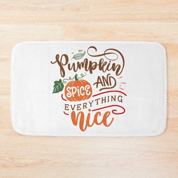 Item preview, Pumpkin Spice and Everything Nice - Autumnal Text Quote designed and sold by MysticMagpie.