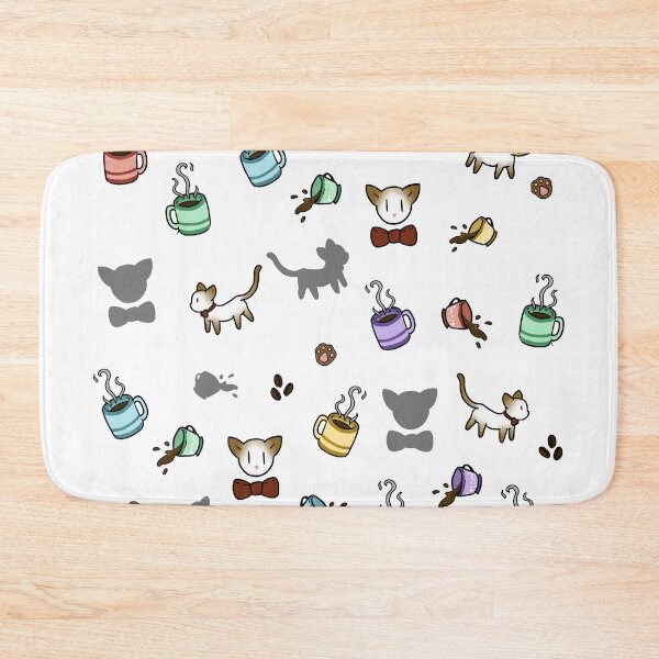 Item preview, Catffeine Pattern designed and sold by SaintCupcake.