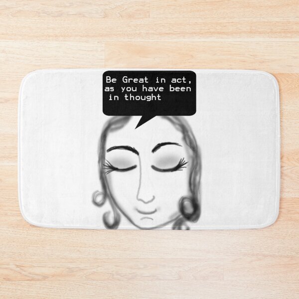 Item preview, William Shakespeare - Be Great In Act designed and sold by Red bubble Artist.