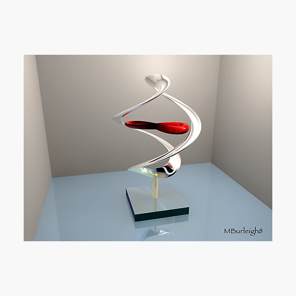 Virtual sculpture 3 Photographic Print