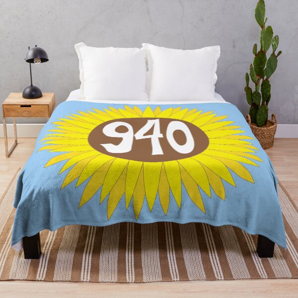 Item preview, Hand Drawn Texas Sunflower 940 Area Code designed and sold by itsrturn.
