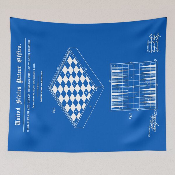 Artikelvorschau, Spielbrett Patent - Blueprint entworfen und verkauft von FinlayMcNevin.