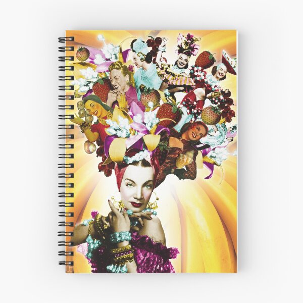 Item preview, Carmen Miranda Portrait Collage designed and sold by STYLE + EXPRESSION.