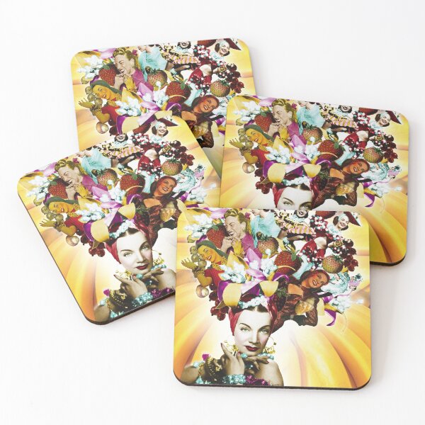Item preview, Carmen Miranda Portrait Collage designed and sold by STYLE + EXPRESSION.