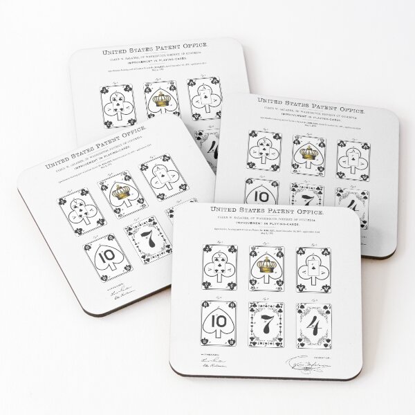 Item preview, Playing Cards Patent designed and sold by FinlayMcNevin.