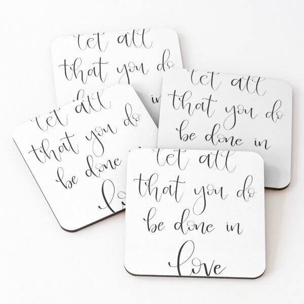 Item preview, Let all that you do be done in love designed and sold by On The Lash.