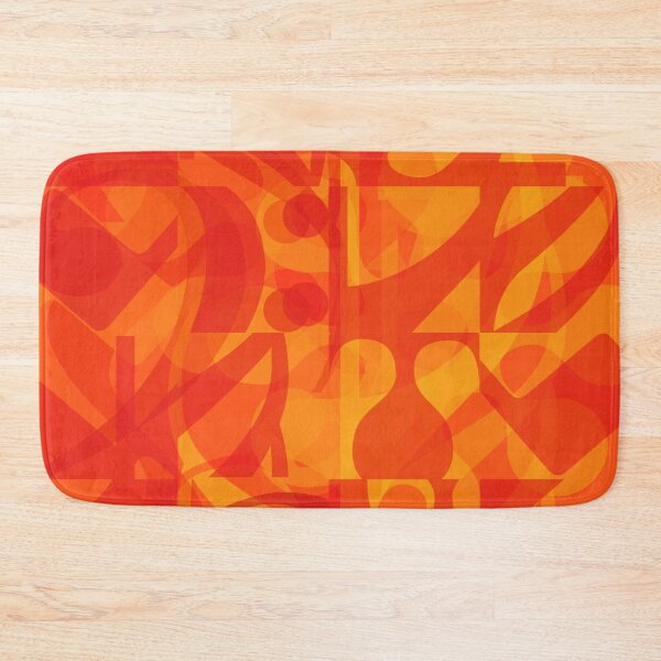 Item preview, Red Yellow Simphony III – Collage with notes and musical elements designed and sold by STYLE + EXPRESSION.