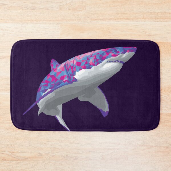 Item preview, Rainbow Geometric Shark designed and sold by polliadesign.