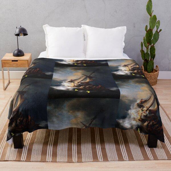 Item preview, Subtly Ruined Christ in the Storm on the Lake of Galilee- Rubber Ducks designed and sold by weavernap.