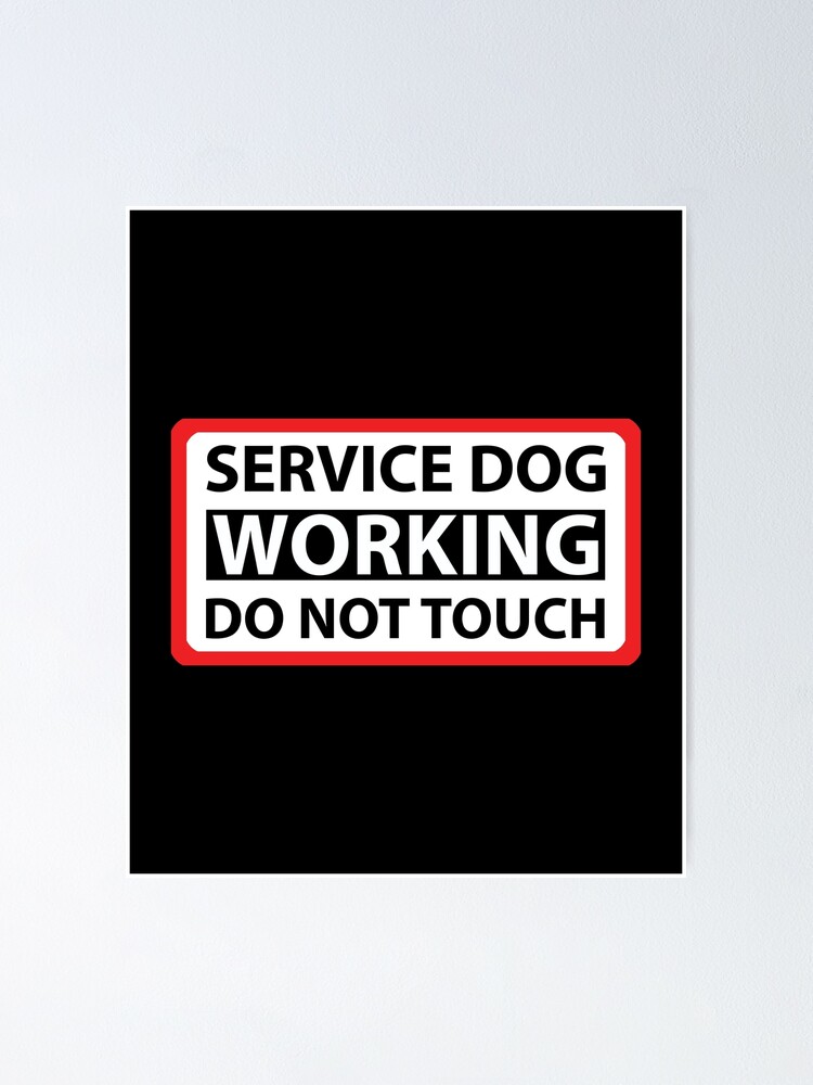 Don't Touch Poster for Sale by GiftandTreatsUs