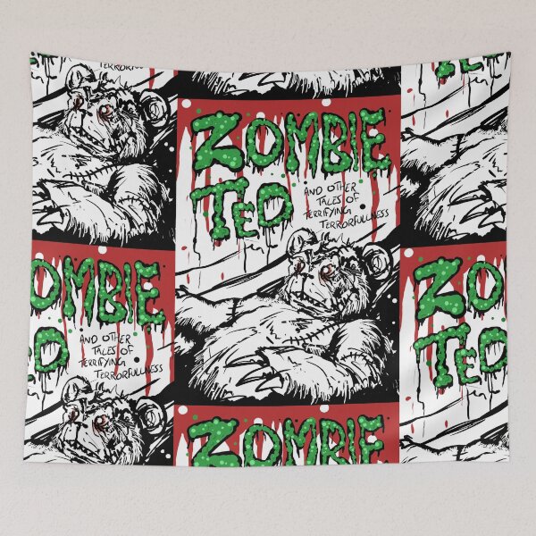 Item preview, Zombie Ted (Red) designed and sold by TimJenkinsArt.