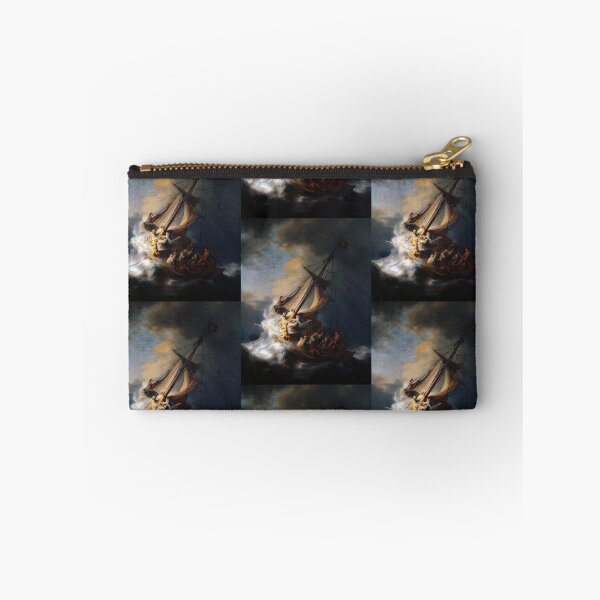Item preview, ¡Cristo sutilmente arruinado en la tormenta en el lago de Galilea, piratas! designed and sold by weavernap.