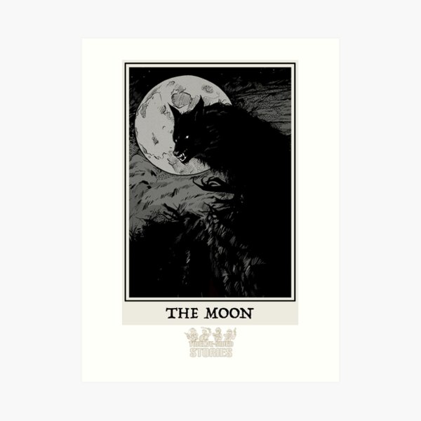 The Moon Art Print