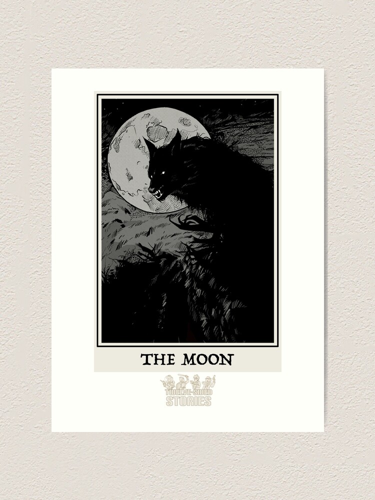 Alternate view of The Moon Art Print