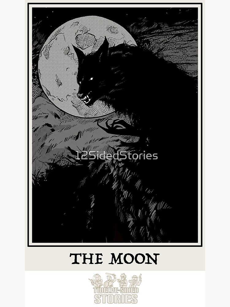 The Moon by 12SidedStories