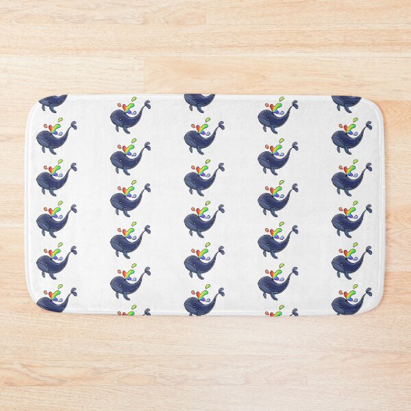 Item preview, Rainbow Whale designed and sold by Asni.