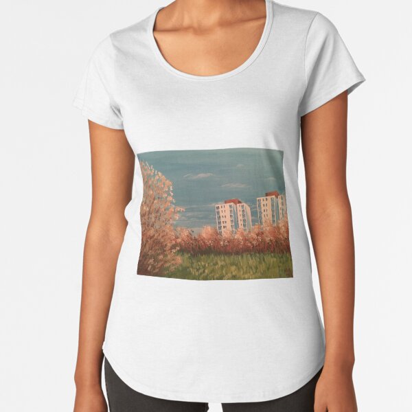 Hounslow Heath in Early Springtime Premium Scoop T-Shirt
