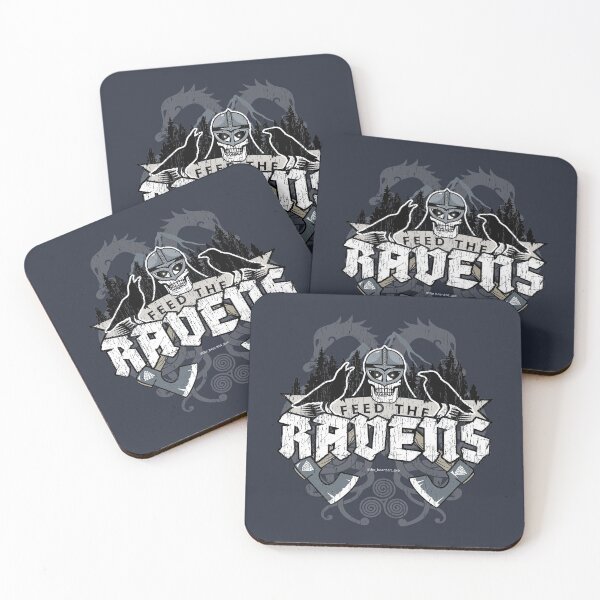 Item preview, Feed the Ravens designed and sold by thebeardedaxe.