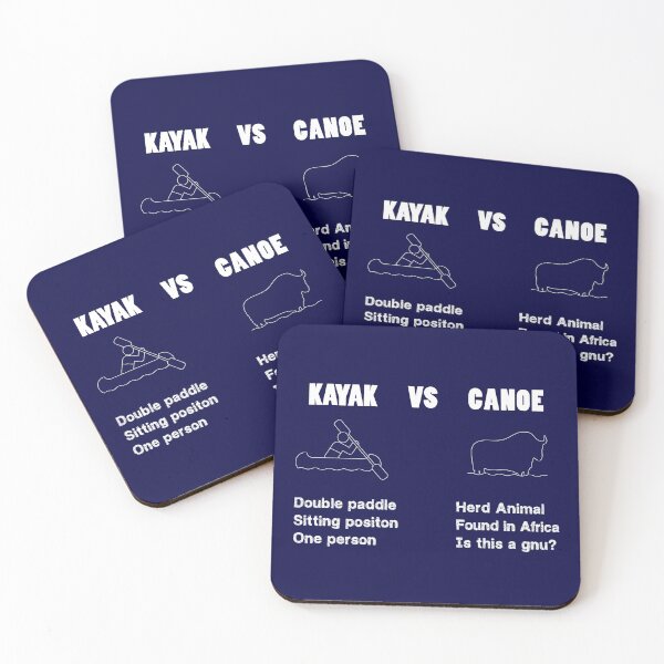 Item preview, Kayak vs Gnu designed and sold by eldram.