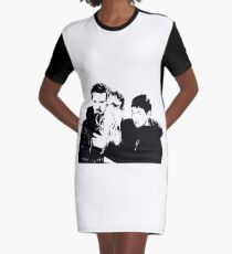 Swan Jones Family Graphic T-Shirt Dress
