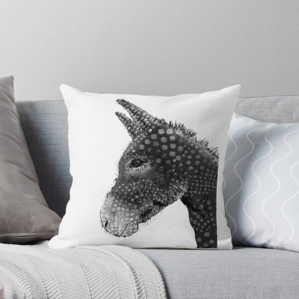 Item preview, Donkey in Black and White designed and sold by Marlene Watson-Hall.