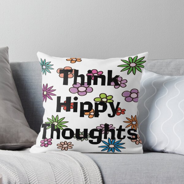 Aperçu de l'œuvre Think Hippy Thoughts créée et vendue par pjwuebker.