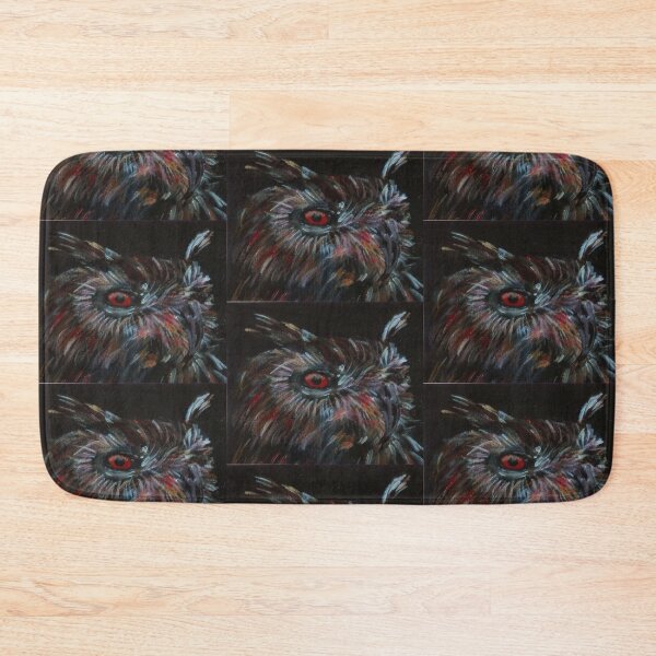 Item preview, Eagle Owl Head designed and sold by carolineskinnerart.