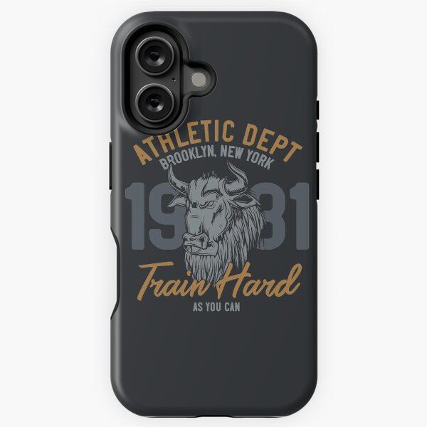 Item preview, Athletic Dept Train Hard bull designed and sold by Urbanbestie.