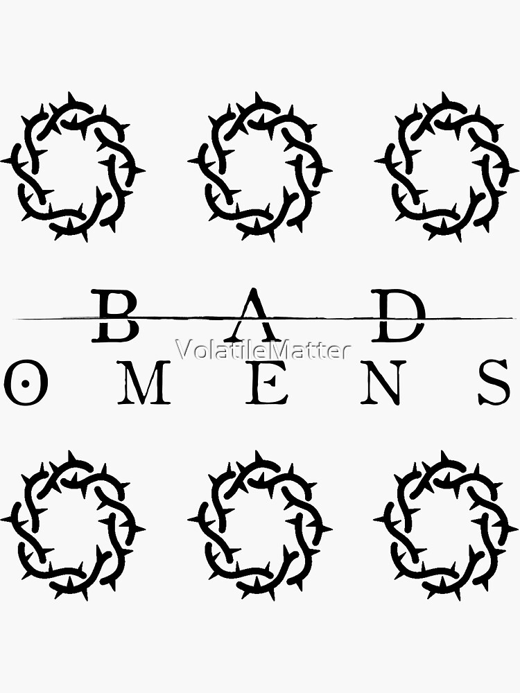 bad-omens-black-sticker-pack-sticker-for-sale-by-volatilematter