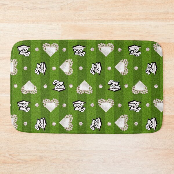Item preview, Baseball Heart and Play Ball - Black designed and sold by WickedRefined - Nicole Demereckis.