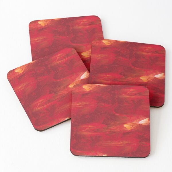Item preview, Red Smoke Swirl Glass Design designed and sold by Peace4Patti.