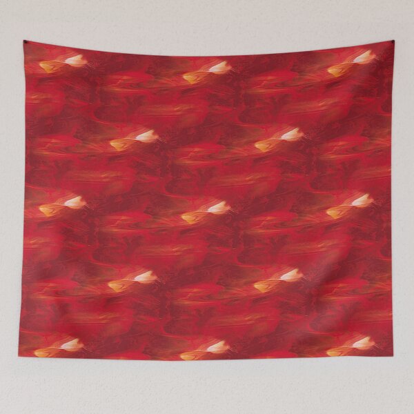Item preview, Red Smoke Swirl Glass Design designed and sold by Peace4Patti.