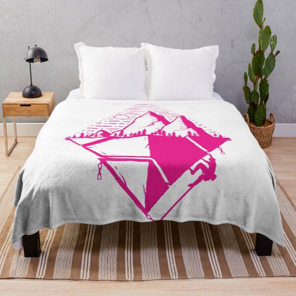 Item preview, Floating Rock Climbing (Pink) designed and sold by Designwith8.