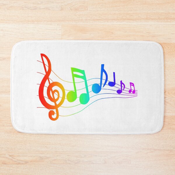 Item preview, Rainbow Music Notes designed and sold by Carpenoctemily.