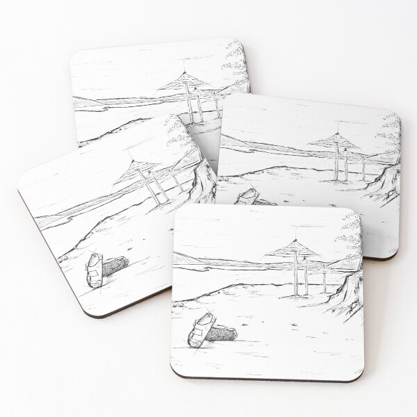 Item preview, Summer Sandals Simple Landscape   designed and sold by SketchingSofia.