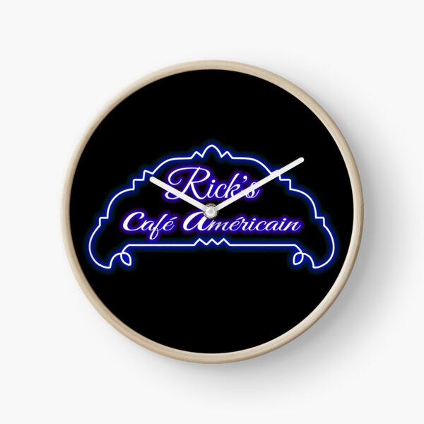 Item preview, Ricks Cafe Americain neon sign designed and sold by MrGekko.