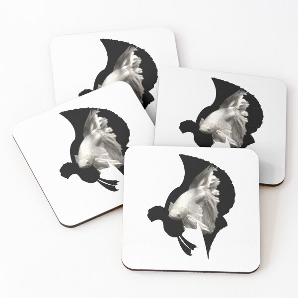 Item preview, White Betta silhouette designed and sold by Kaini.
