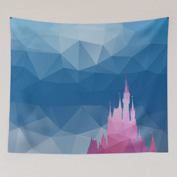 Item preview, Geometric Magic Castle Silhouette designed and sold by FandomTrading.