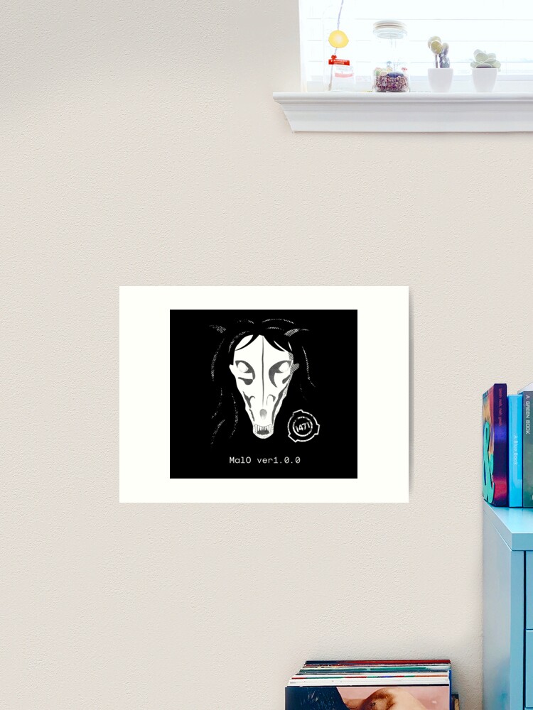 SCP-1471 MalO ver1.0.0 SCP Foundation Art Print for Sale by opalskystudio