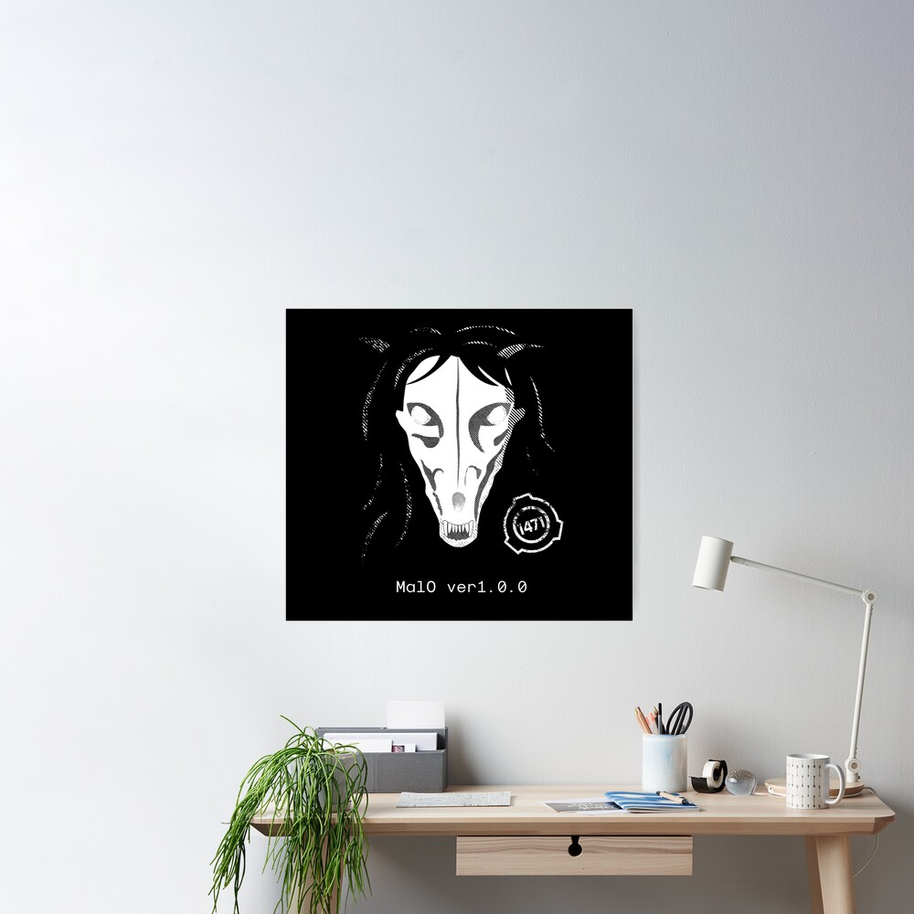 SCP-1471 MalO ver1.0.0 SCP Foundation Metal Print for Sale by  opalskystudio