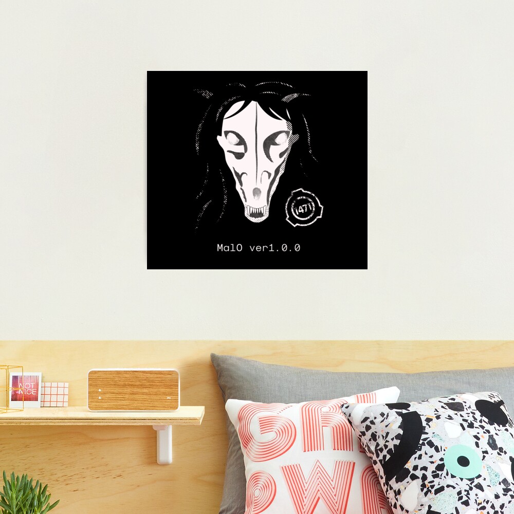 SCP-1471 MalO ver1.0.0 SCP Foundation Metal Print for Sale by  opalskystudio