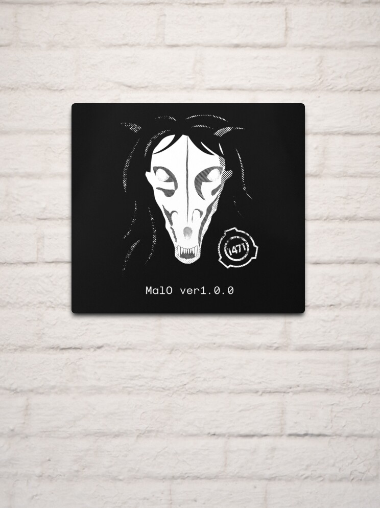 SCP-1471 MalO ver1.0.0 SCP Foundation Metal Print for Sale by  opalskystudio