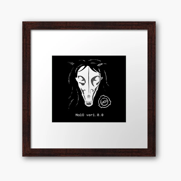 SCP-1471 MalO ver1.0.0 SCP Foundation Art Print for Sale by opalskystudio