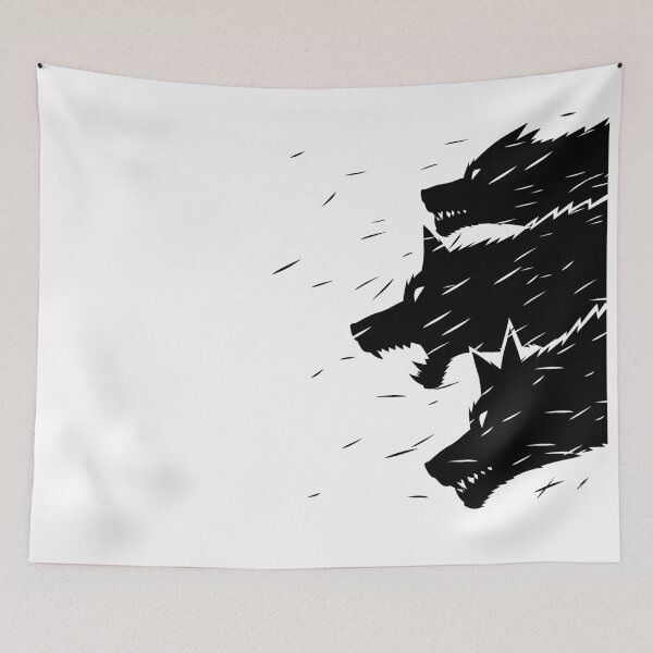 Item preview, Attack three wolves designed and sold by albertocubatas.