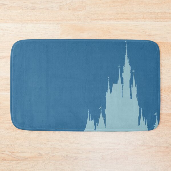 Item preview, Magic Castle Silhouette Blue on Blue designed and sold by FandomTrading.