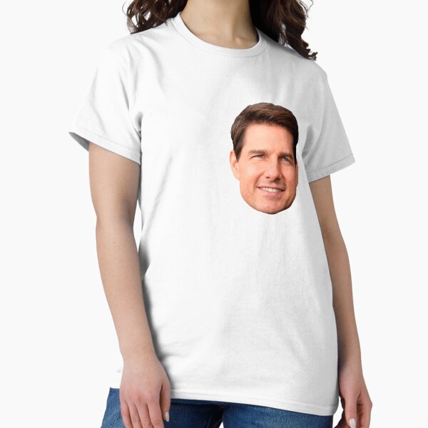 Vista previa del artículo con la obra «Recorte de la cara de Tom Cruise», diseñado y vendido por Arkrite.