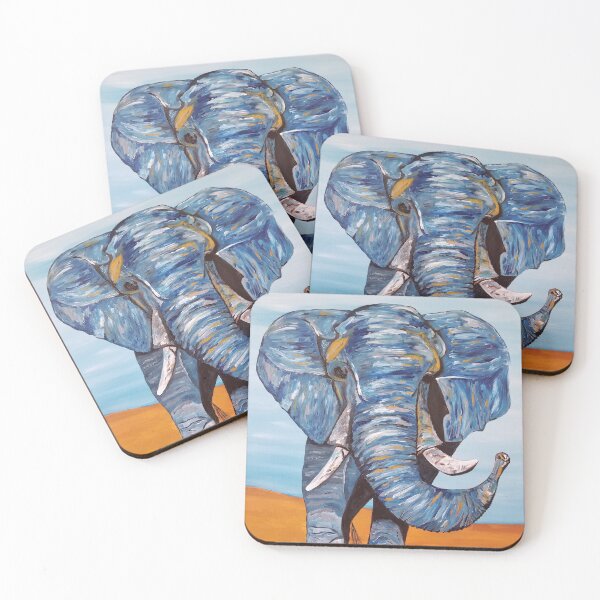 Item preview, Blue Lucky Elephant designed and sold by SlavicaB.