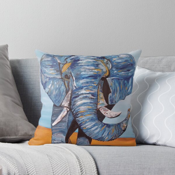 Item preview, Blue Lucky Elephant designed and sold by SlavicaB.