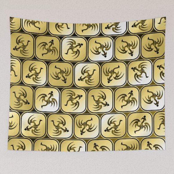 Item preview, Sepia dragons pattern designed and sold by Gaspar Avila.